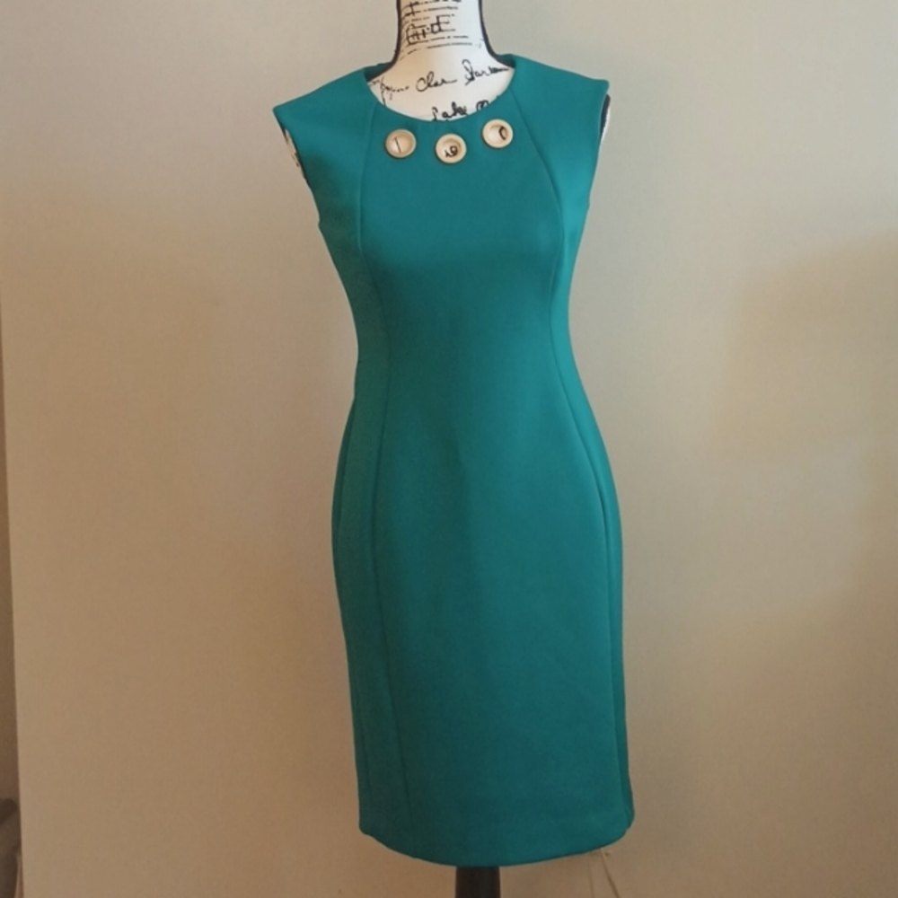 Calvin Klein Jade Green Dress